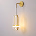 Oval Brass Wall Light - Vakkerlight