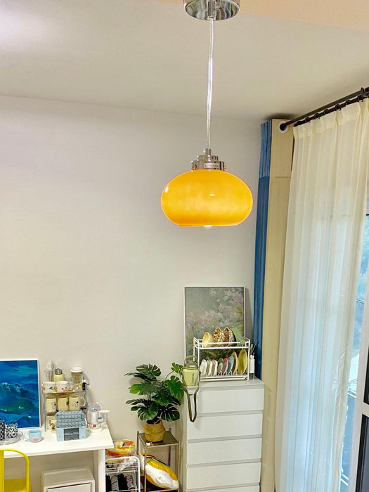 Oval Persimmon Pendant Light - DWHOME