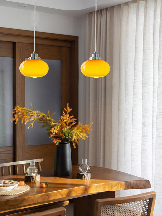 Oval Persimmon Pendant Light - DWHOME