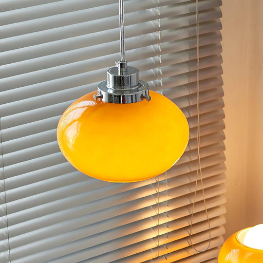 Oval Persimmon Pendant Light-DWHOME
