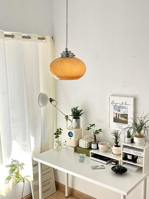 Oval Persimmon Pendant Light - DWHOME