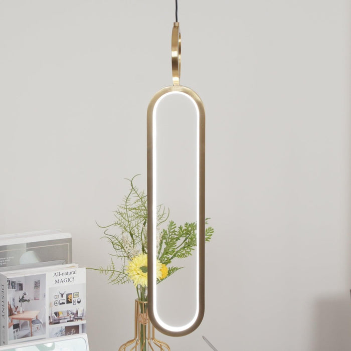 Oval Rings Pendant Light-DWHOME