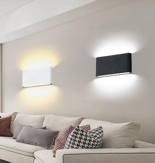 Ovalka Sleek and Slim Outdoor Wall Lamp - DWHOME