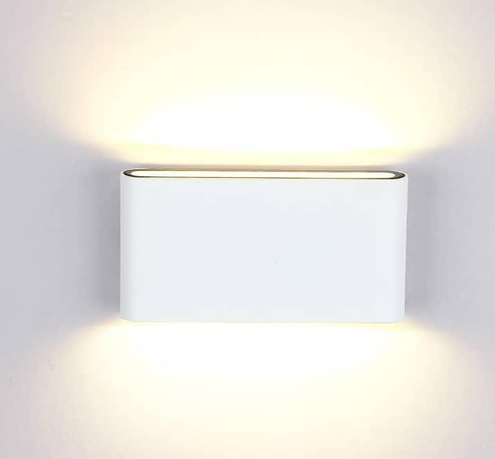 Ovalka Sleek and Slim Outdoor Wall Lamp - DWHOME