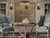 Pear Metal Cage Black Wall Sconce Light - DWHOME
