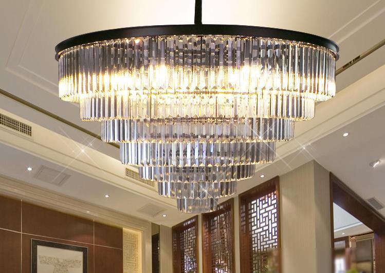 Paciencia Luxury Glam Crystal Islands Chandelier Light - DWHOME