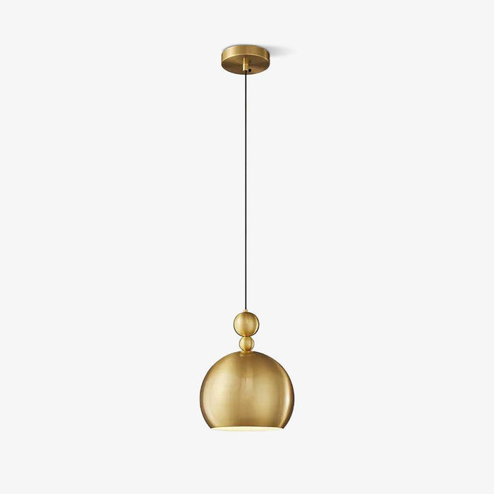 Lampe à suspension en laiton Palla - DWHOME