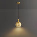Lampe à suspension en laiton Palla - DWHOME