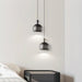 Lampe à suspension en laiton Palla - DWHOME