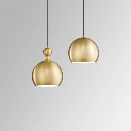 Palla Brass Pendant Lamp-DWHOME