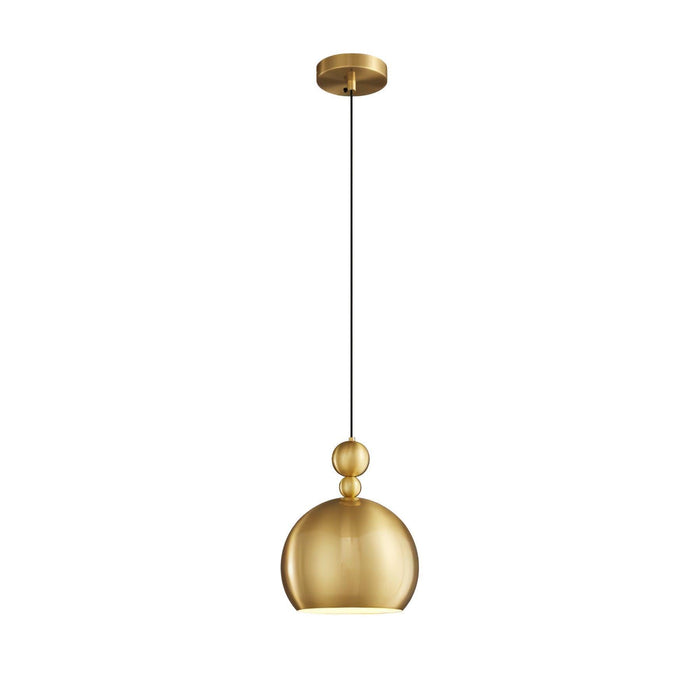 Lampe à suspension en laiton Palla - DWHOME
