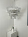 Palm Leaves Murano Transparent Glass Chandelier-DWHOME