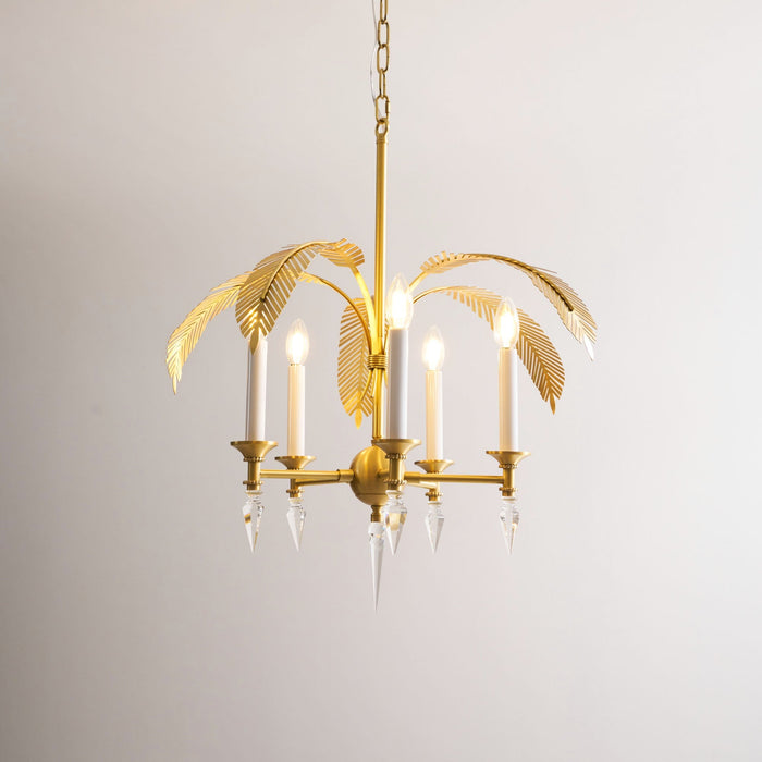 Palm Frond Chandelier-DWHOME