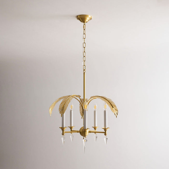 Palm Frond Chandelier-DWHOME