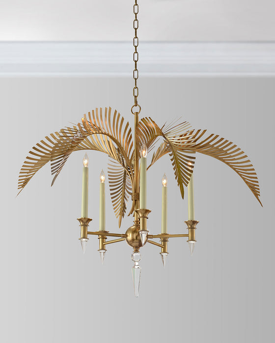 Palm Frond Chandelier-DWHOME