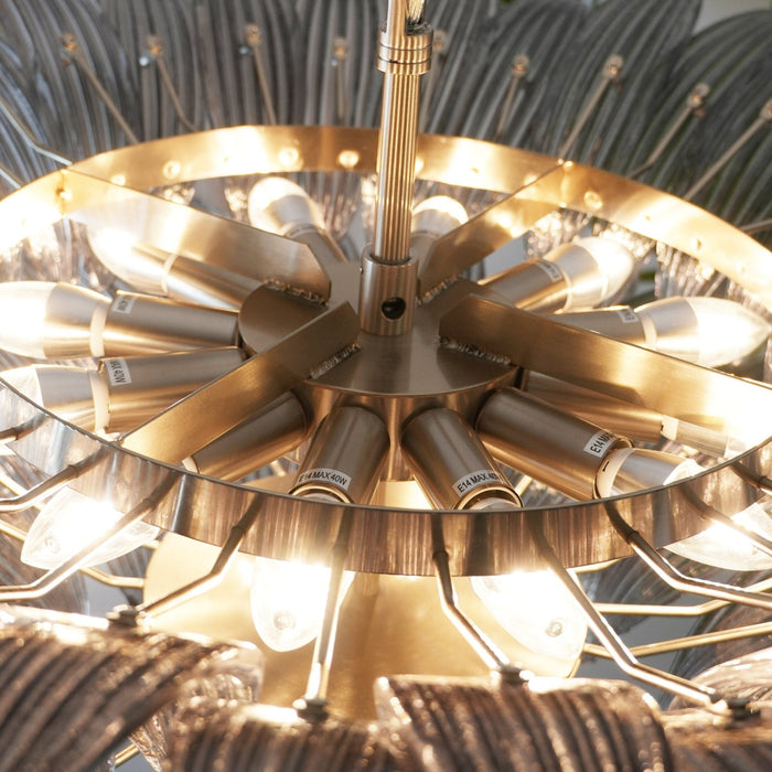 Palm Grove Murano Chandelier-DWHOME