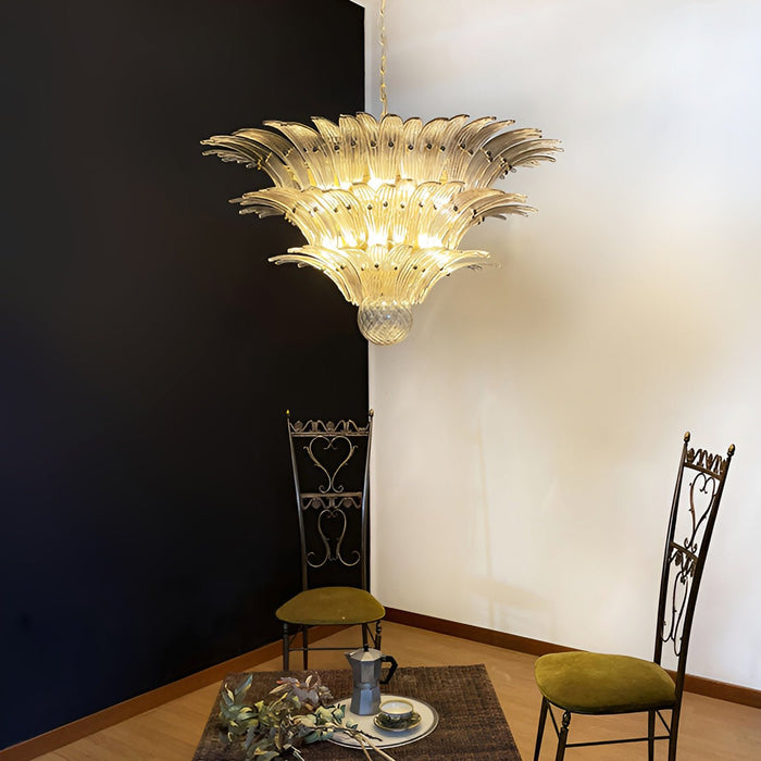 Palm Grove Murano Chandelier-DWHOME