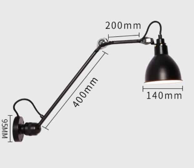 Pandani Long Arm Wall Lamp - DWHOME