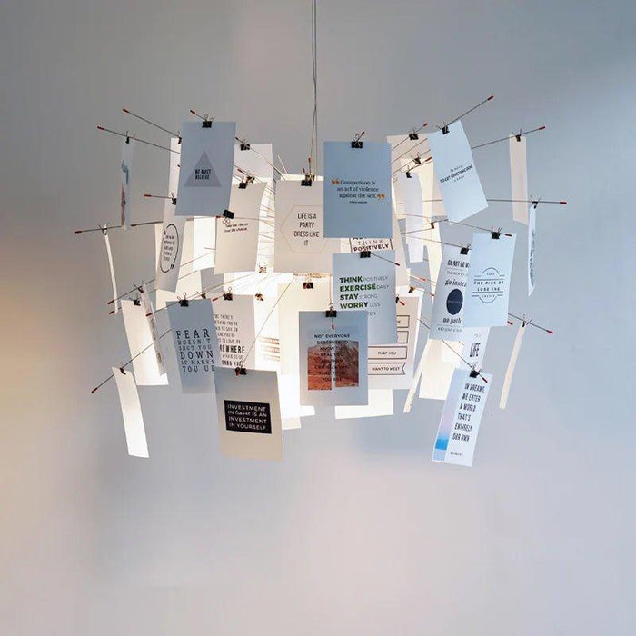 Paper Chandelier-DWHOME