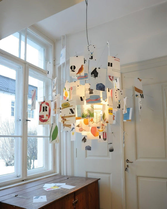 Paper Chandelier-DWHOME