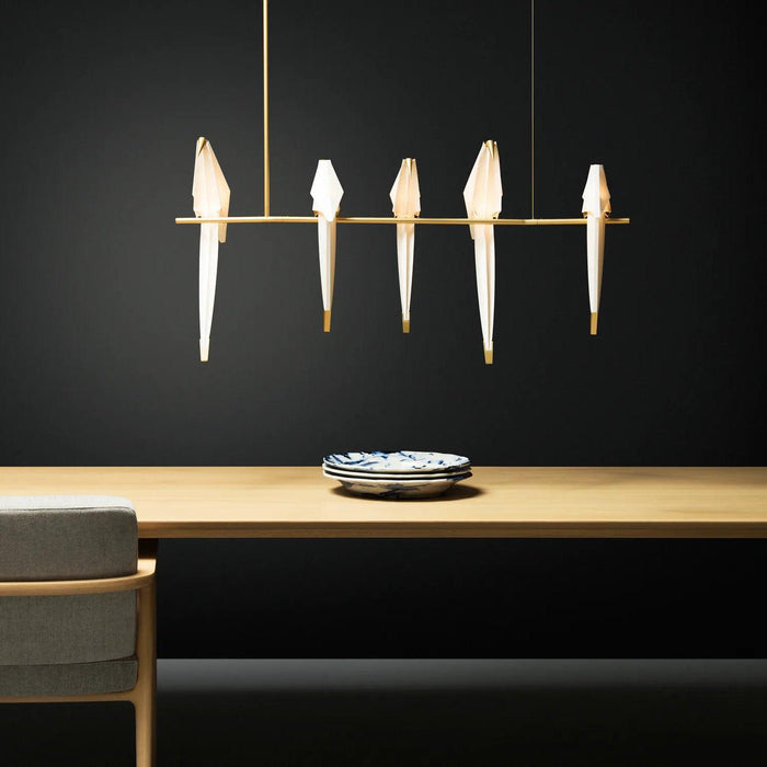 Paper Crane Bird LED Chandelier - DWHOME