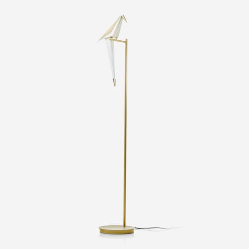 Paper Crane Bird Floor Lamp-DWHOME