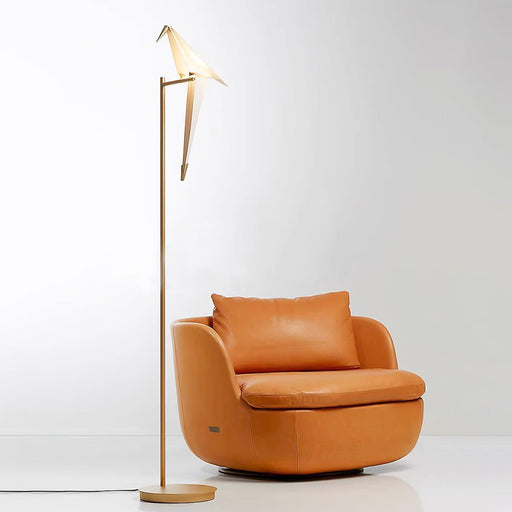 Paper Crane Bird Floor Lamp-DWHOME