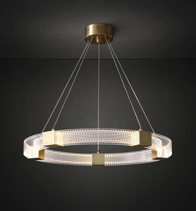 Parallel Ring LED Chandelier-DWHOME