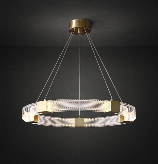 Parallel Ring LED Chandelier-DWHOME