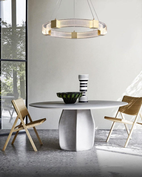 Parallel Ring LED Chandelier-DWHOME