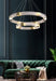 Parallel Ring LED Chandelier-DWHOME