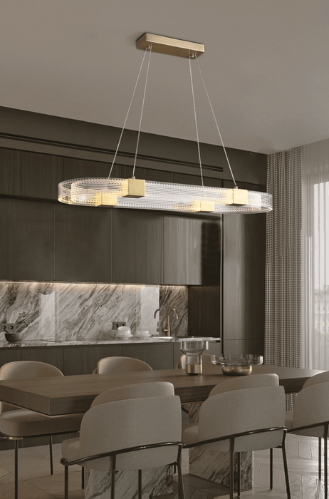 Parallel Ring LED Chandelier-DWHOME