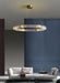 Parallel Ring LED Chandelier-DWHOME