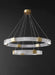 Parallel Ring LED Chandelier-DWHOME