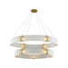 Parallel Ring Chandelier-DWHOME