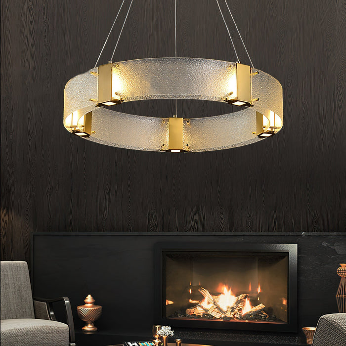 Parallel Ring Chandelier-DWHOME