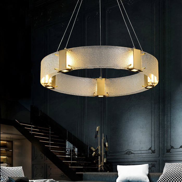 Parallel Ring Chandelier-DWHOME