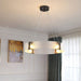 Parallel Ring Chandelier-DWHOME