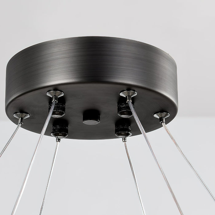 Parallel Ring Chandelier-DWHOME