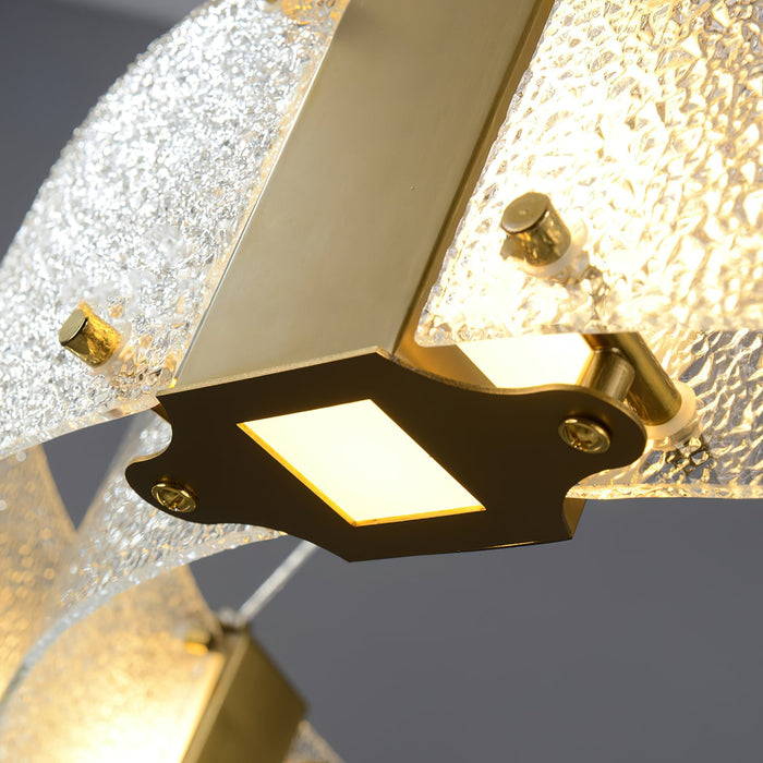 Parallel Ring Chandelier-DWHOME