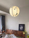 Park Embroidered Textile Pendant Lamp-DWHOME
