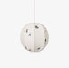 Park Embroidered Textile Pendant Lamp-DWHOME