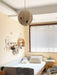 Park Embroidered Textile Pendant Lamp-DWHOME