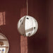 Park Embroidered Textile Pendant Lamp-DWHOME