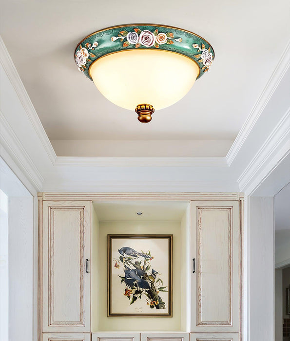 Pastoral Bowl Ceiling Light-DWHOME