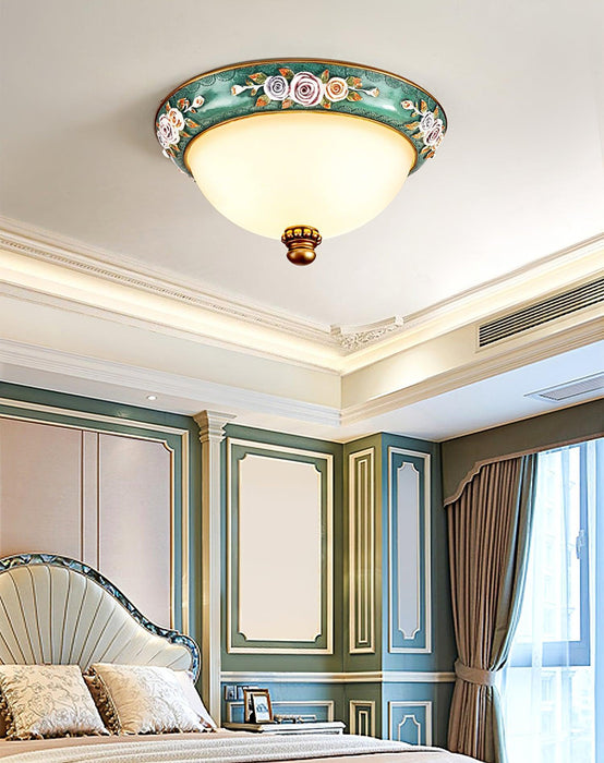 Pastoral Bowl Ceiling Light-DWHOME