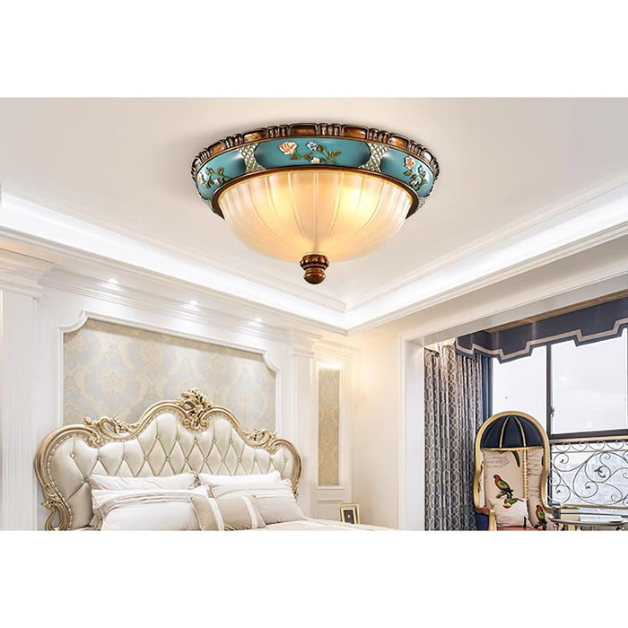 Pastoral Bowl Ceiling Light-DWHOME