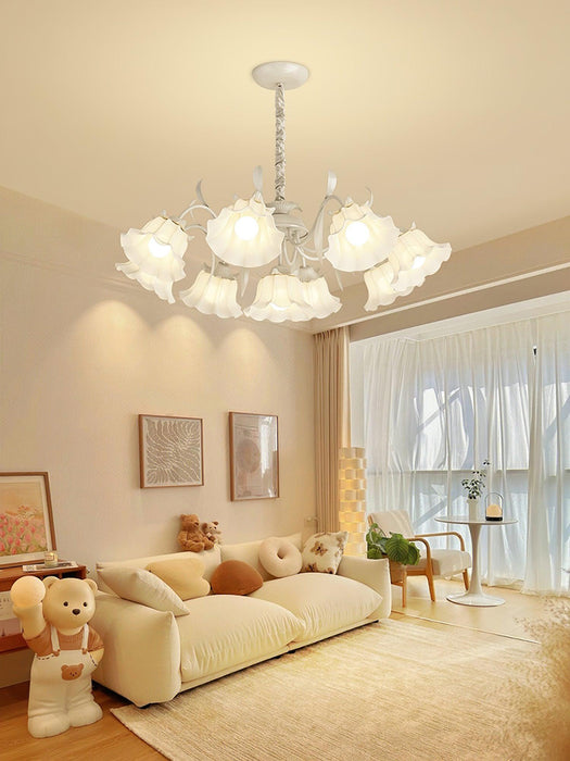 Pastoral Flower Chandelier-DWHOME