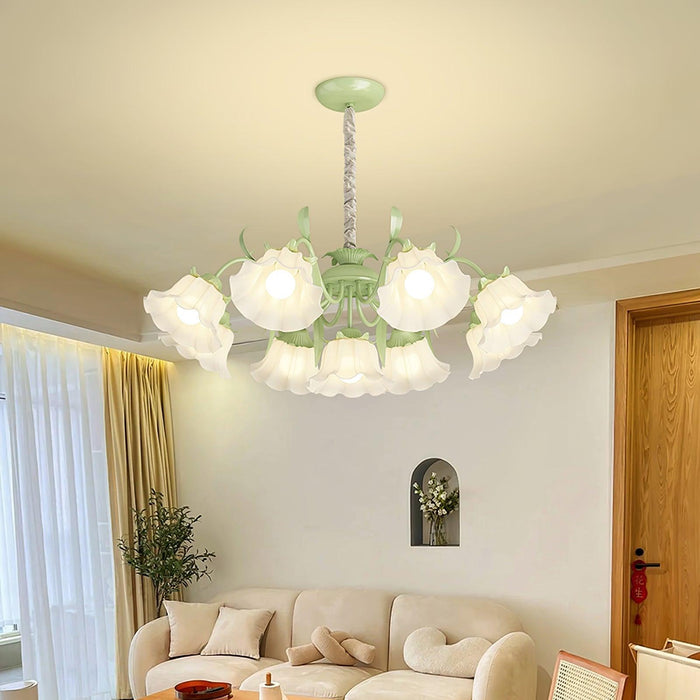 Pastoral Flower Chandelier-DWHOME
