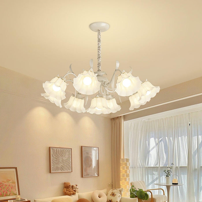 Pastoral Flower Chandelier-DWHOME